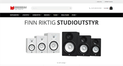 Desktop Screenshot of idmusikk.no